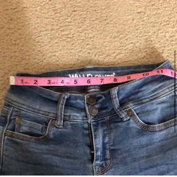 Wallflower Ultra Fit Skinny Mid Rise Insta Soft Jeans, Lucy, cotton, 0-1, 24-25 - Picture 3 of 12